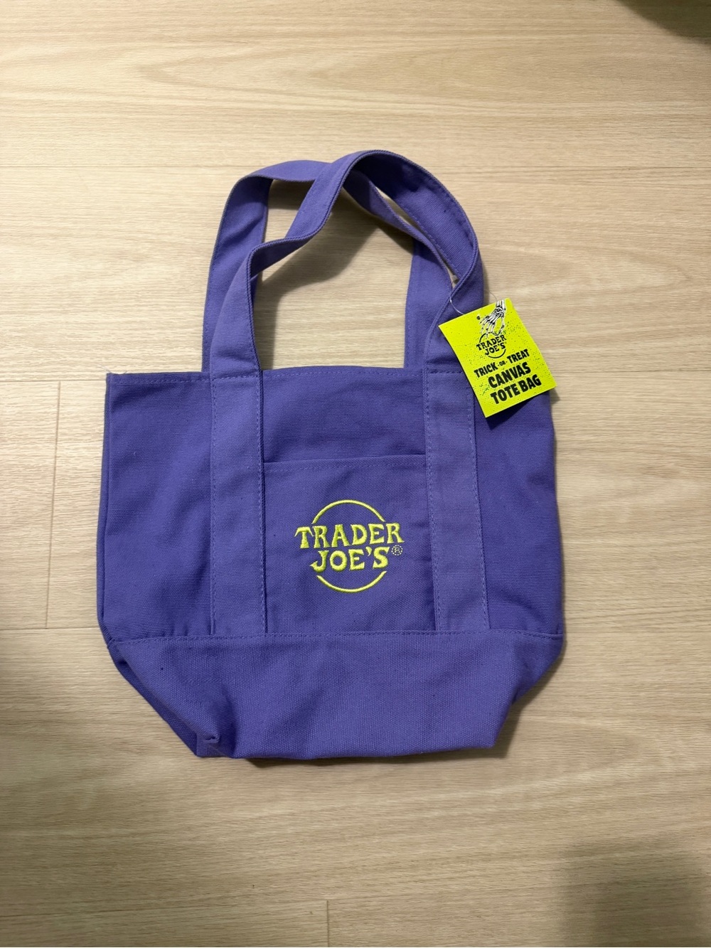 Trader Joe’s Purple Halloween Mini Tote